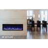 50″ Slim Electric Built-in w/ Black Steel Surround - 50″ Slim Electric Built-in w/ Black Steel Surround