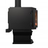 Catalyst Wood Stove Black - Right - Catalyst Wood Stove Black - Right
