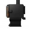 Catalyst Wood Stove With Charcoal Door - Left - Catalyst Wood Stove With Charcoal Door - Left