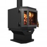 Catalyst Wood Stove Charcoal - Right Angled - Catalyst Wood Stove Charcoal - Right Angled