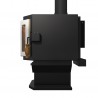 Catalyst Wood Stove With Steel Door - Left - Catalyst Wood Stove With Steel Door - Left