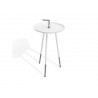 Bellini Modern Living Blaze End Table - WHITE - Bellini Modern Living Blaze End Table - WHITE