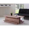 B-Modern DJ Coffee Table - Brown Front - B-Modern DJ Coffee Table - Brown Front
