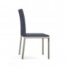 B-Modern Social Dining Chair - Gray Stainless Steel Side - B-Modern Social Dining Chair - Gray Stainless Steel Side