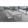 Savant Dining Table - side Angled Lifestyle - Savant Dining Table - side Angled Lifestyle