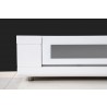 B-Modern Editor Remix TV Stand - White Glass - Closeup - B-Modern Editor Remix TV Stand - White Glass - Closeup