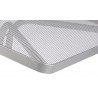 Nexus Dining Height Table In Titanium Silver - Table Detail