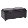 Bedford Storage Ottoman - Espresso - Bedford Storage Ottoman - Espresso