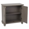 Kendra Storage Console - Opened - Grey - Kendra Storage Console - Opened - Grey