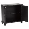 Kendra Storage Console - Opened - Black - Kendra Storage Console - Opened - Black