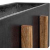 Atlantic Rectangular Planter - Planter Edge Close-Up - Atlantic Rectangular Planter - Planter Edge Close-Up