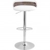 Lumisource Arc Adjustable Barstool - Front - Lumisource Arc Adjustable Barstool - Front