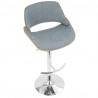 LumiSource Fabrizzi Barstool - BLUE - Seat - LumiSource Fabrizzi Barstool - BLUE - Seat