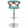 LumiSource Gardenia Barstool - TEAL - Front - LumiSource Gardenia Barstool - TEAL - Front