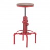 LumiSource Hydra Barstool - RED - Perspective - LumiSource Hydra Barstool - RED - Perspective