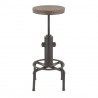LumiSource Hydra Barstool - ANTIQUE - Rear - LumiSource Hydra Barstool - ANTIQUE - Rear