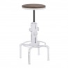 LumiSource Hydra Barstool - WHITE - Perspective - LumiSource Hydra Barstool - WHITE - Perspective