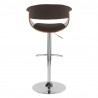  LumiSource Vintage Mod Barstool - ESPRESSO - Rear -  LumiSource Vintage Mod Barstool - ESPRESSO - Rear