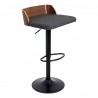 LumiSource Maya Barstool - CHARCOAL - Perspective - LumiSource Maya Barstool - CHARCOAL - Perspective