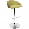 LumiSource Shiraz Barstool - GREEN - Perspective - LumiSource Shiraz Barstool - GREEN - Perspective