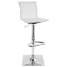 LumiSource Mirage Barstool - WHITE - Perspective - LumiSource Mirage Barstool - WHITE - Perspective
