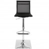 LumiSource Mirage Barstool - BLACK - Front - LumiSource Mirage Barstool - BLACK - Front