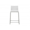 Whiteline Modern Living Hayden Barstool - Front - Whiteline Modern Living Hayden Barstool - Front