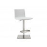 Whiteline Modern Living Watson Barstool - White - Perspective - Whiteline Modern Living Watson Barstool - White - Perspective