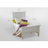Nova Solo Bed Twin-Size - Dimensions 2