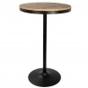 LumiSource Dakota Bar Table - Black - LumiSource Dakota Bar Table - Black
