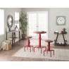 LumiSource Hydra Bar Table - Red - LumiSource Hydra Bar Table - Red