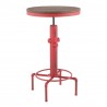 LumiSource Hydra Bar Table - Red - LumiSource Hydra Bar Table - Red