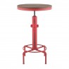 LumiSource Hydra Bar Table - Red - LumiSource Hydra Bar Table - Red