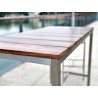 Whiteline Modern Living Stone Outdoor Bar Table - Whiteline Modern Living Stone Outdoor Bar Table
