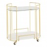 LumiSource Canary Bar Cart - Perspective - LumiSource Canary Bar Cart - Perspective