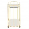 LumiSource Canary Bar Cart - Side - LumiSource Canary Bar Cart - Side