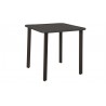 Vista 4-Leg Table In Powder Coated Aluminum - Vista 4-Leg Table In Powder Coated Aluminum