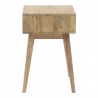 Moe's Home Collection Reed Side Table Natural - Side - Moe's Home Collection Reed Side Table Natural - Side