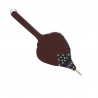 Mr. Bar-B-Q UniFlame® 25 in Dark Stained Hand Carved Bellow with Long Handle