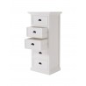 Novo Solo Storage Unit With Drawers - Drawer Opened Angled View - Novo Solo Storage Unit With Drawers - Drawer Opened Angled View