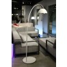 Calvin Floor Lamp White Aluminium - Lifestyle