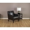 Carrington Arm Chair - Black - Carrington Arm Chair - Black