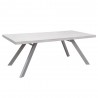 Carrera Cocktail Table in 3D Marble Finish - Carrera Cocktail Table in 3D Marble Finish