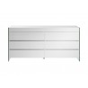 Casabianca Il Vetro 6-Drawer Dresser - Front - Casabianca Il Vetro 6-Drawer Dresser - Front