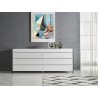 Casabianca Il Vetro 6-Drawer Dresser - Front Lifestyle - Casabianca Il Vetro 6-Drawer Dresser - Front Lifestyle