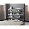 Casabianca IL VETRO Bookcase - Lifestyle Angled View - Casabianca IL VETRO Bookcase - Lifestyle Angled View