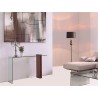 BUONO Collection Walnut Veneer w Glass Console Table - BUONO Collection Walnut Veneer w Glass Console Table