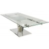 Casabianca Diamond Dining Table - Side Angled - Casabianca Diamond Dining Table - Side Angled