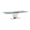 Casabianca Diamond Dining Table - Angled Extended - Casabianca Diamond Dining Table - Angled Extended