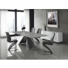 BOULEVARD Dark Gray Eco-leather Dining Chair - Lifestyle - BOULEVARD Dark Gray Eco-leather Dining Chair - Lifestyle